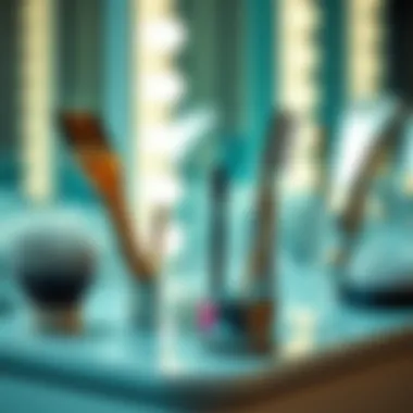 Innovative grooming tools showcasing modern aesthetics