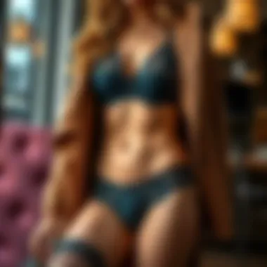 Stylish styling options demonstrating the versatility of lace control panties with outfits