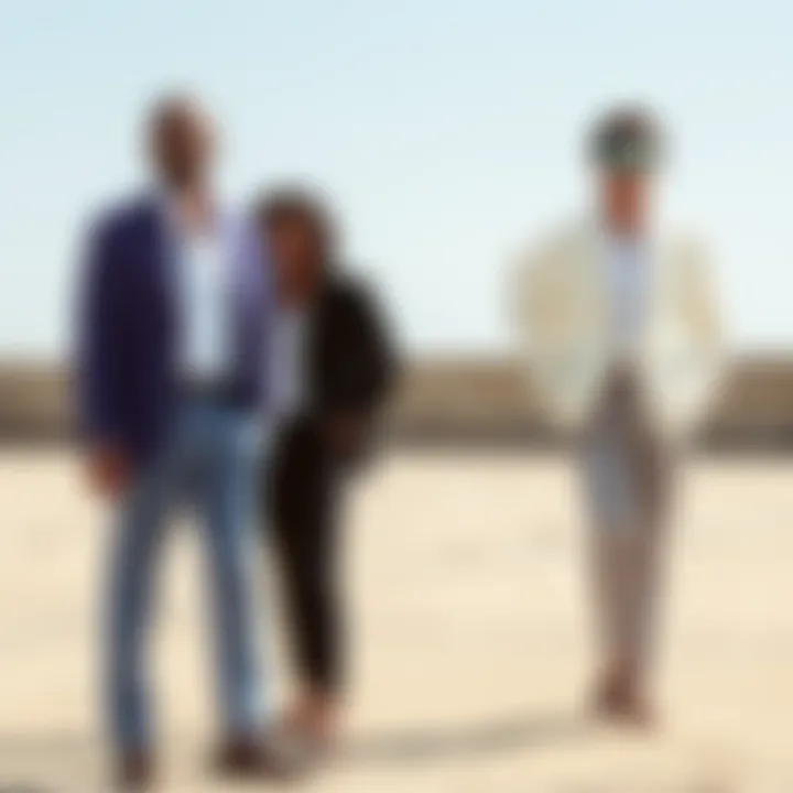 Color palette of linen blazers for different occasions