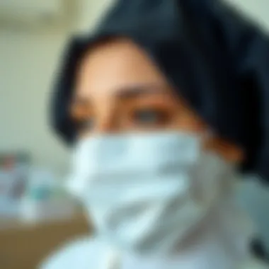 Close-up of high-quality materials used in hair bonnets