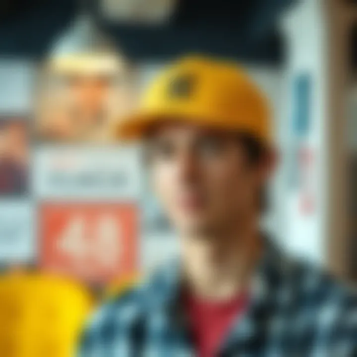 Personal Expression Through Humor An individual wearing a humorous baseball hat in a playful setting