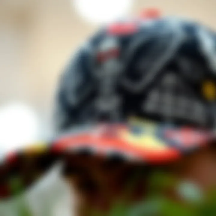 Intricate Designs and Their Appeal A close-up of an intricately designed funny baseball hat