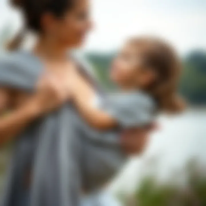 Care instructions for maintaining a summer ring sling