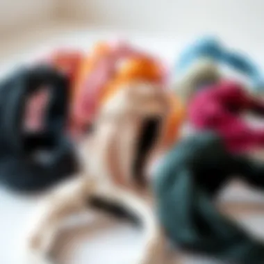 Variety of Styles and Colors Variety of twist and clip headbands in different colors and styles