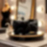 Elegant Twist and Clip Headband Elegant twist and clip headband displayed on a vanity