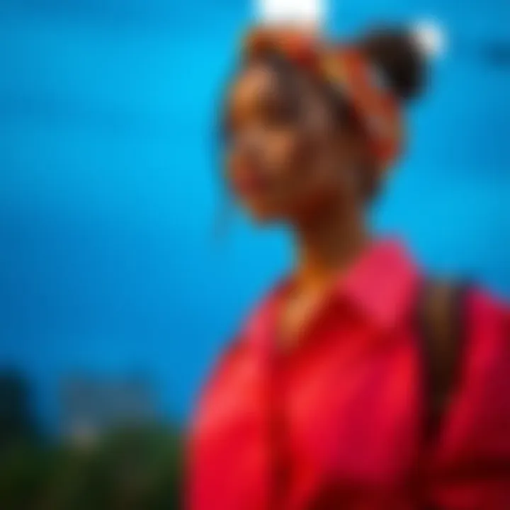 Stylish Outfit Pairing Stylish outfit paired with a twist and clip headband