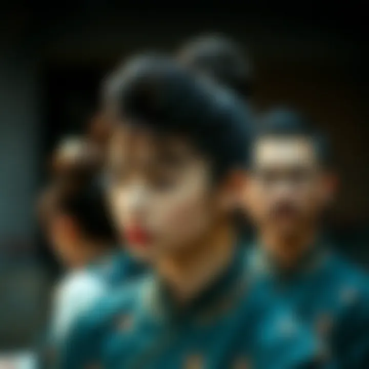 Cultural representation of bun styles across different eras