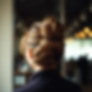 Elegant bun hairstyle showcasing versatility