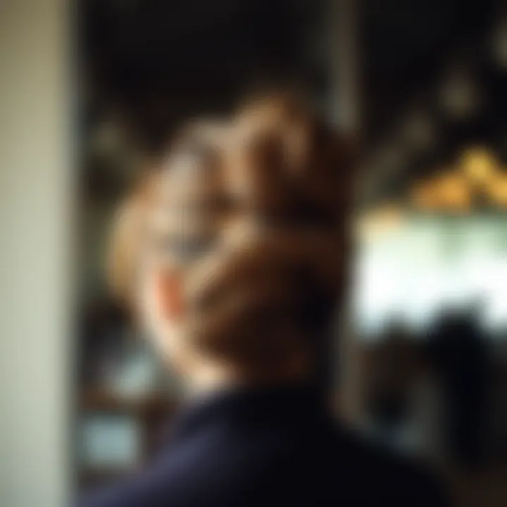 Elegant bun hairstyle showcasing versatility