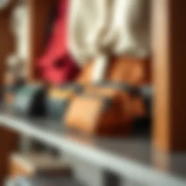 Materials Showcase of Waist Chest Bags Close-up of materials used in waist chest bags