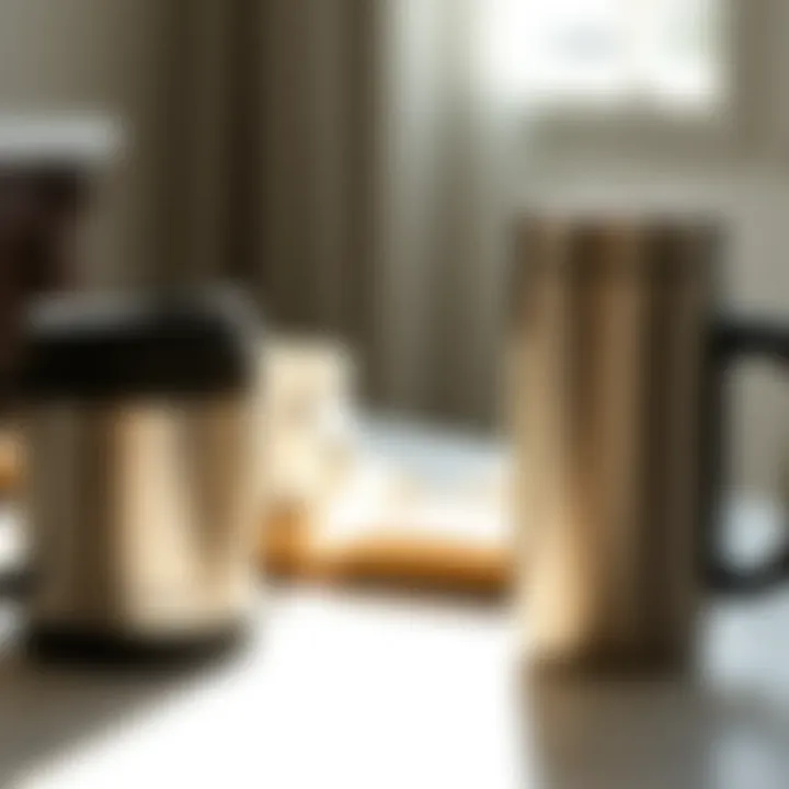 Evaluating Leading Brands in the Market Side-by-side comparison of popular thermostatic mug brands