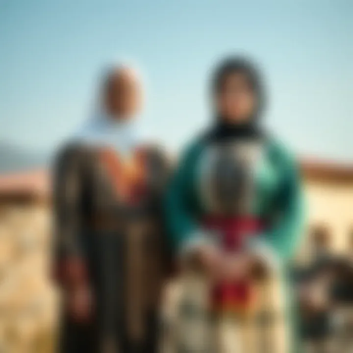 Traditional Turkish garments illustrating cultural heritage