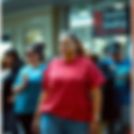 A selection of vibrant t-shirts showcasing various styles for curvy figures.