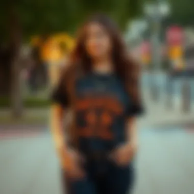 A layout of trendy t-shirt designs perfect for various occasions.