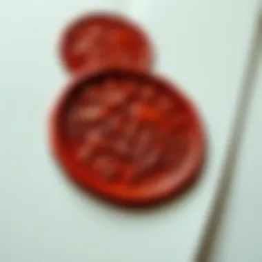 Modern applications of embossed seals in stationery