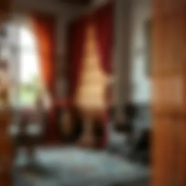 Craftsmanship of handmade beaded curtains showcased