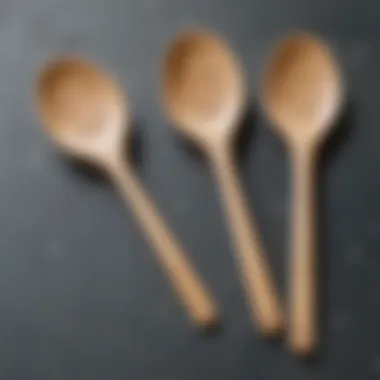 Personalized wooden spoons with custom engravings